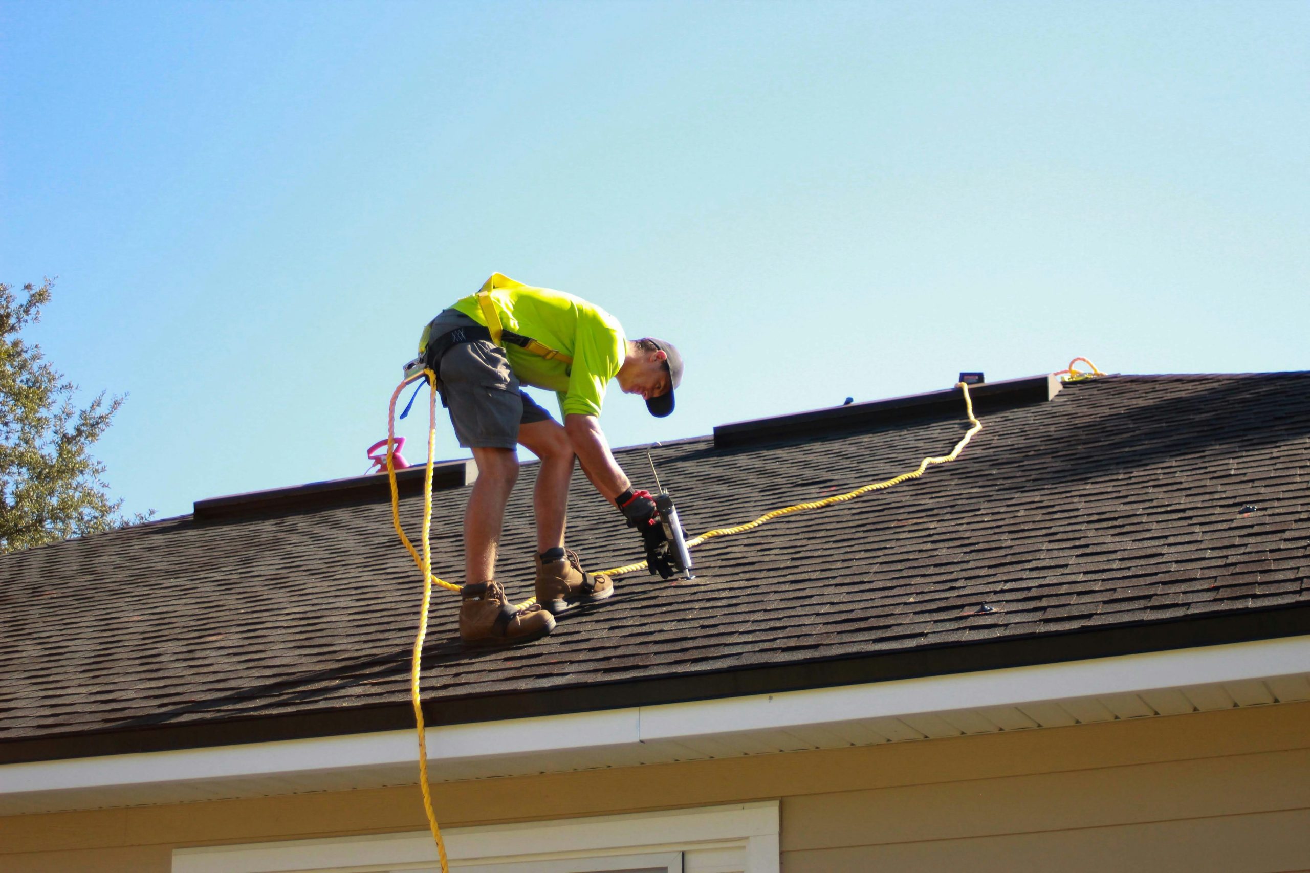 Professional solar panel installation